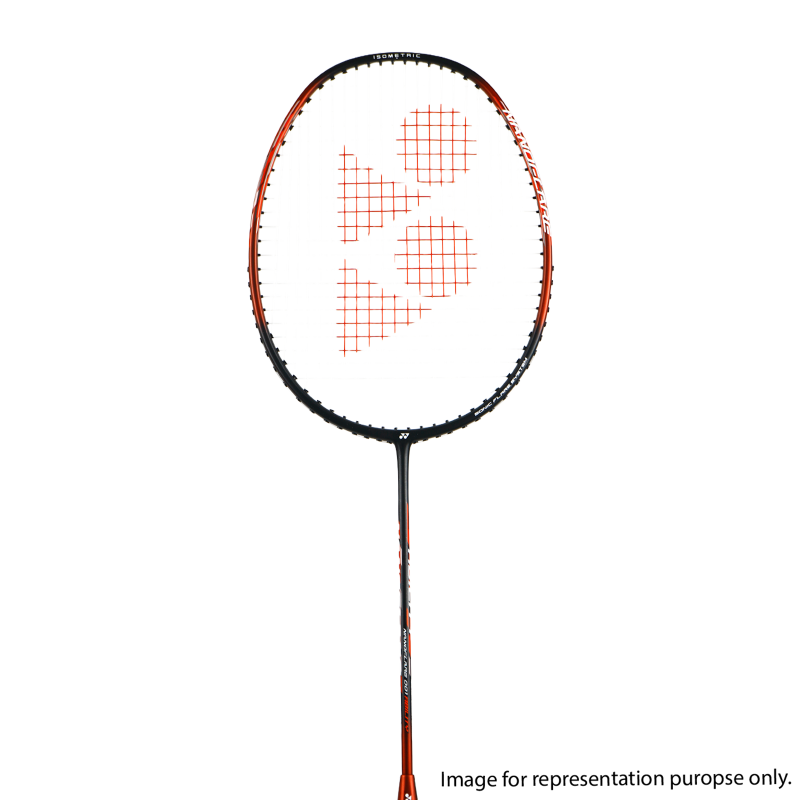 Yonex Nanoflare 001 Ability Badminton Racquet 5UG5 (Black/Red), STRUNG